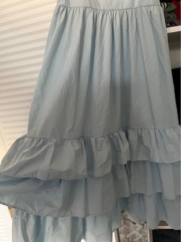 Açık mavi elbise - Görsel 6