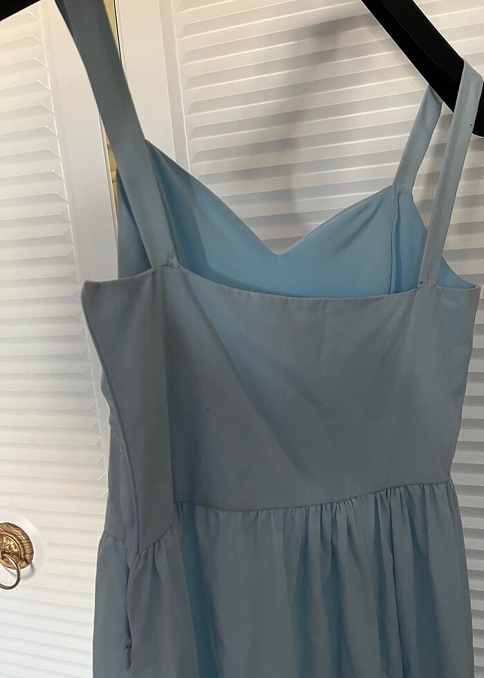 Açık mavi elbise - Görsel 2