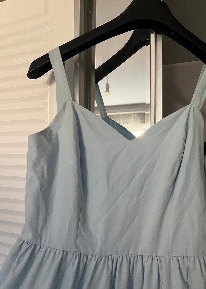 Açık mavi elbise - Görsel 5