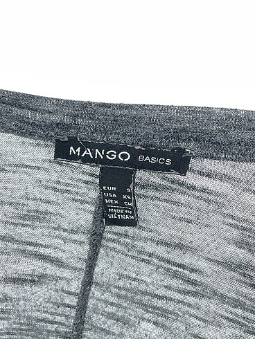 m Beden gri Renk Mango Bluz %70 İndirimli.