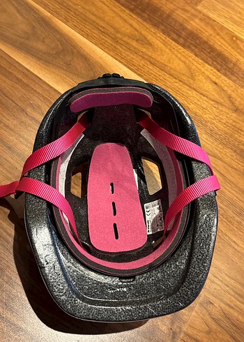 Pembe Renkli bisiklet kaskı - Görsel 3