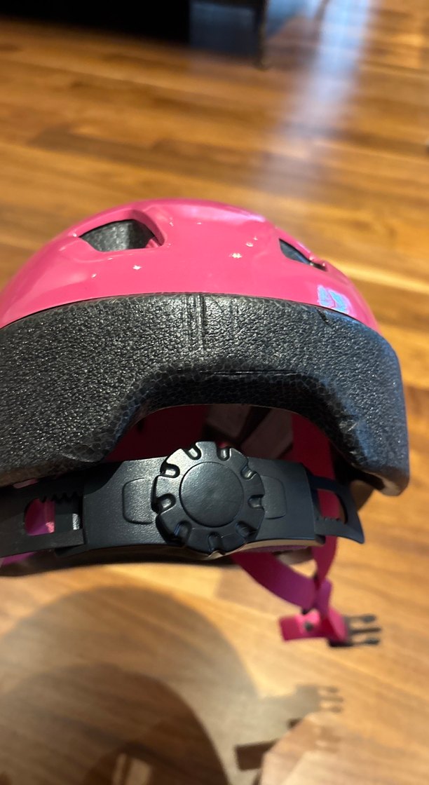 Pembe Renkli bisiklet kaskı - Görsel 4