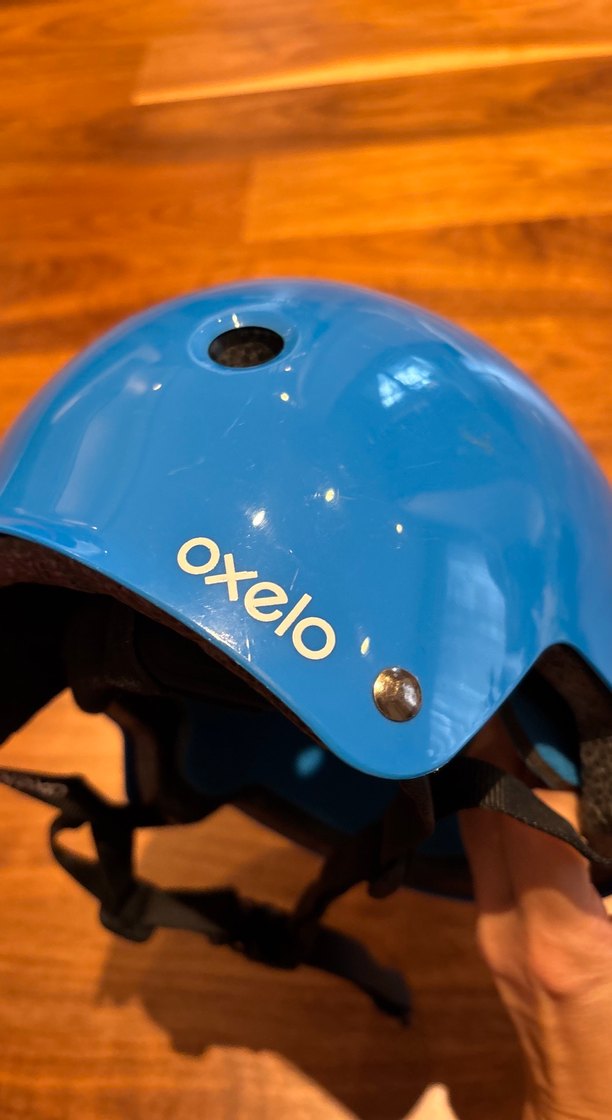 Mavi Minimalist bisiklet Kaskı - Görsel 3