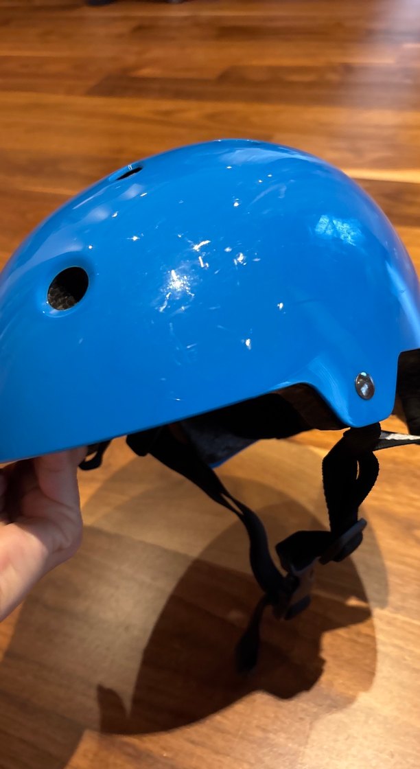 Mavi Minimalist bisiklet Kaskı - Görsel 2