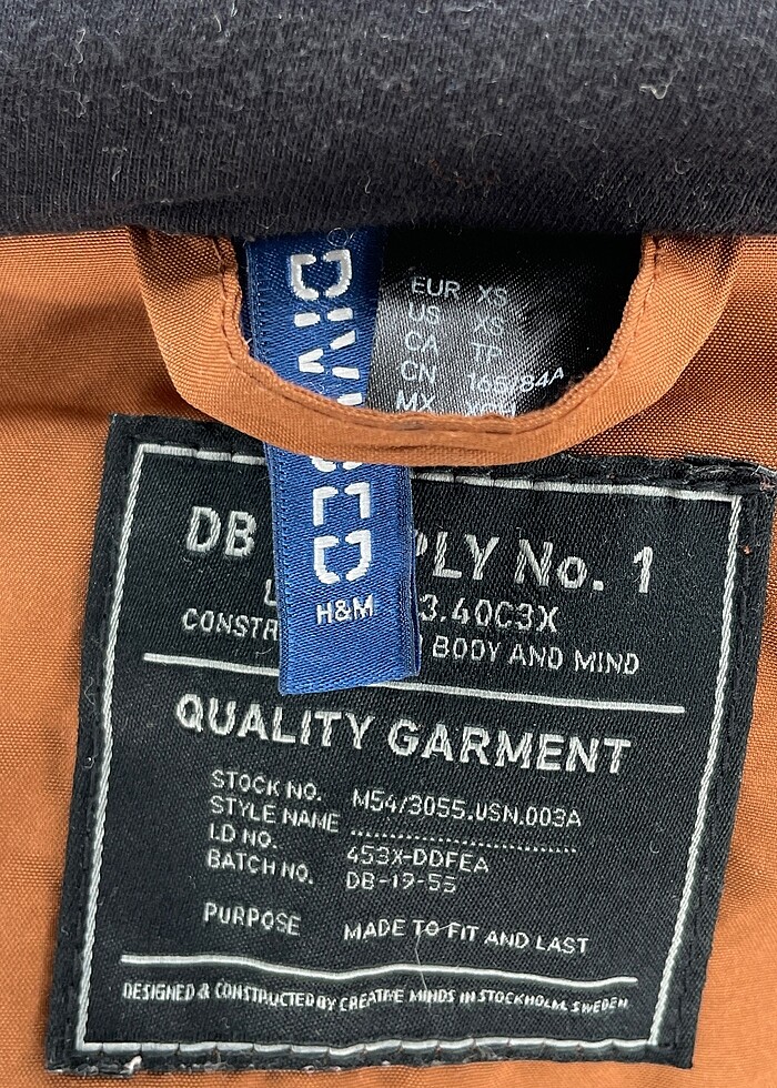 H&M Mont %70 İndirimli. - Görsel 4