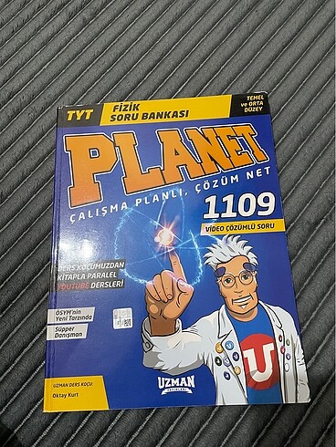 uzman yayınları planet tyt fizik soru bankası