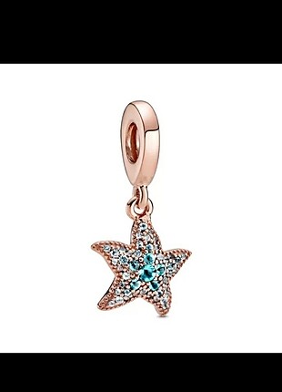 Deniz yıldızı charm rose gold 