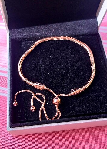 Pandora ayarlanabilir bileklik rose