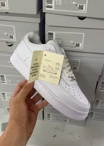 Nike Nike Air Force 1 Beyaz Erkek Spor Ayakkabı Marka Temsilidir