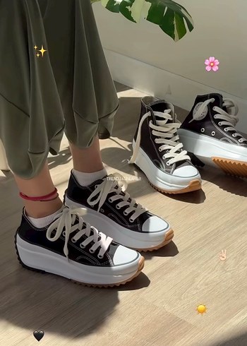 Converse CONVERSE RUN STAR PLATFORM MARKA TEMSİLİDİR