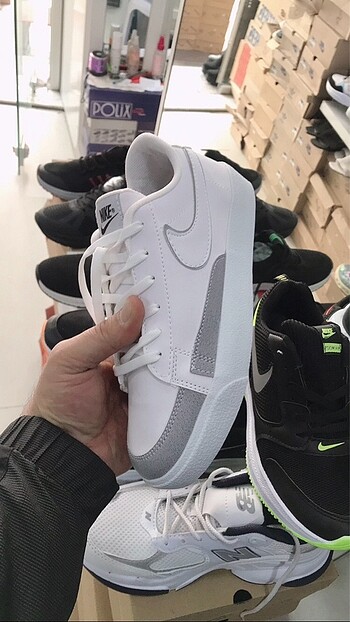 38 Beden beyaz Renk Nike Blazer mini