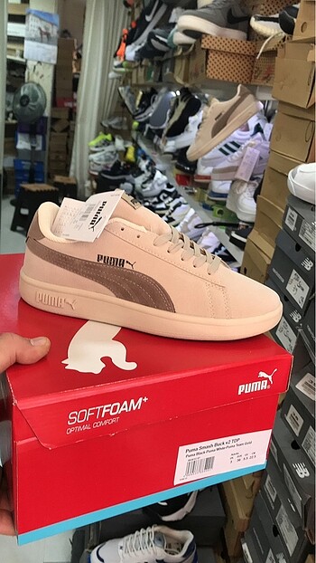 38 Beden ten rengi Renk PUMA SOFTFOAM (GÖRSELLERDE ÇOK FOTOĞRAF VAR )