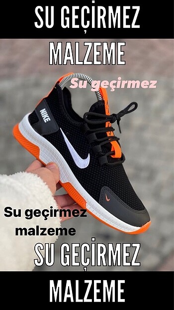 Nike NİKE SU GEÇİRMEZ YÜZDE YÜZ SU GEÇİRMEZ