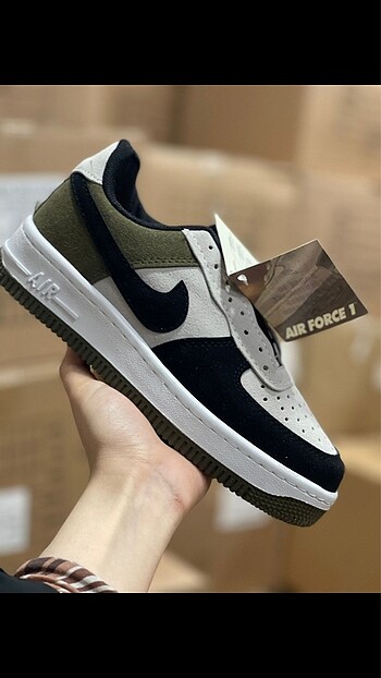 Nike NİKE AİR FORCE GERÇEK DERİ SÜET MALZEME MARKA TEMSİLİDİR