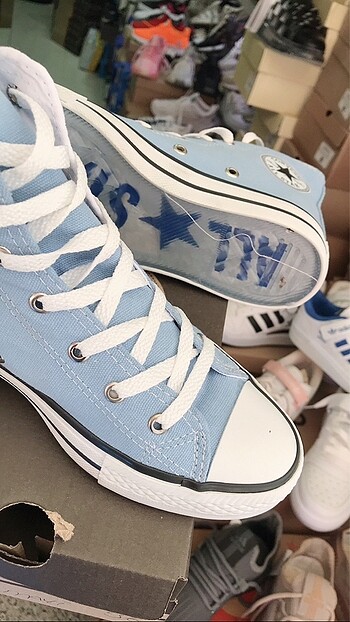 36 Beden mavi Renk CONVERSE ALL STAR MARKA TEMSİLİDİR