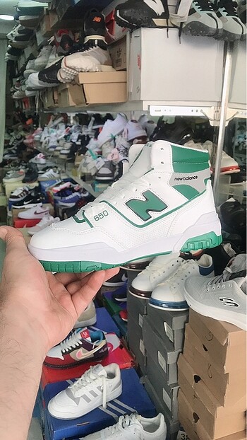 39 Beden çeşitli Renk NEW BALANCE 650 İTHAL ÜRÜN MARKA TEMSİLİDİR