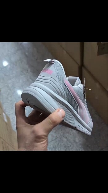 37 Beden gri Renk PUMA ANATOMİK SPOR MARKA TEMSİLİDİR