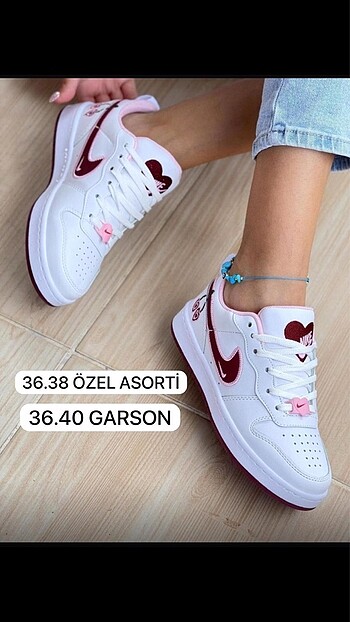Nike NIKE AİR FORCE KİRAZLI MARKA TEMSİLİDİR