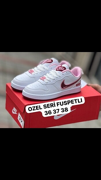 Nike NIKE AİR FORCE KİRAZLI İTHAL AYARINDA ÜRÜN MARKA TEMSİLİDİR