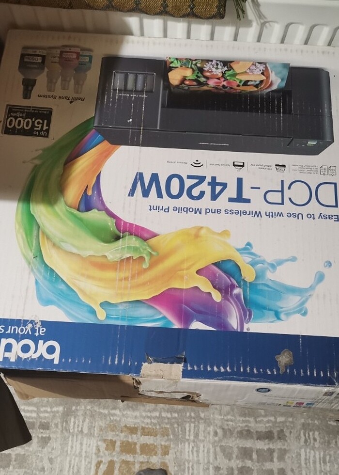 Brother dcp t420 yazıcı, Tarayıcı, wifi - Görsel 3