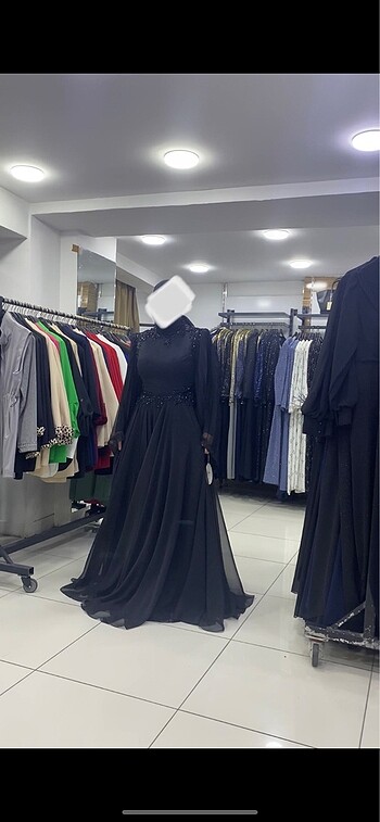 PELERİN MODEL SİYAH TESETTÜR ELBİSE