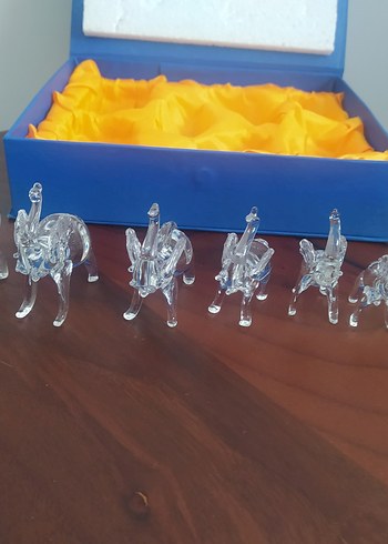 Cam fil şans biblo seti - Görsel 3