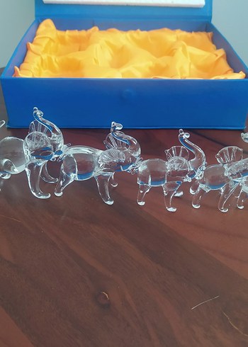 Cam fil şans biblo seti - Görsel 4