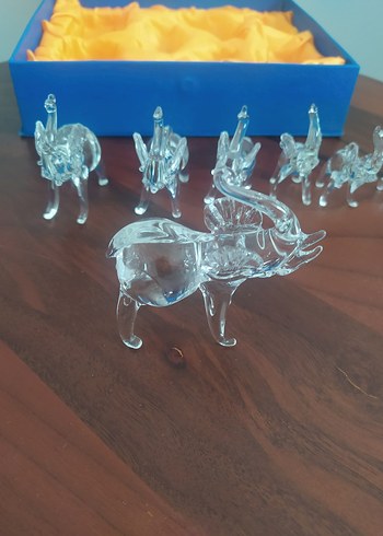 Cam fil şans biblo seti - Görsel 2