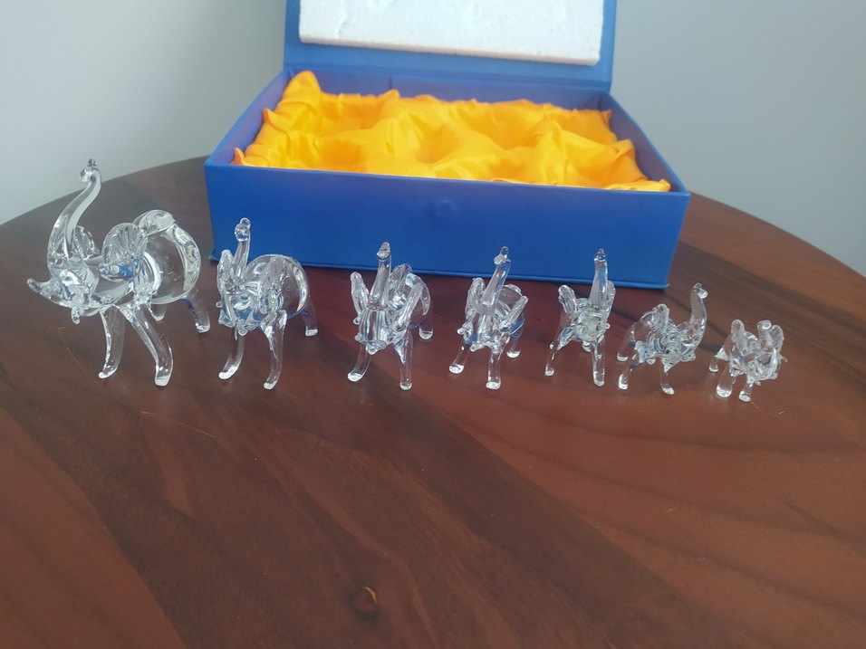 Cam fil şans biblo seti - Görsel 3