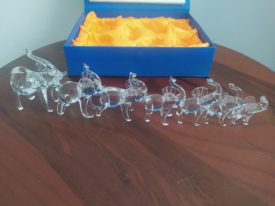 Cam fil şans biblo seti - Görsel 4