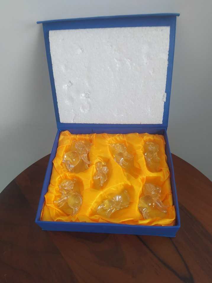 Cam fil şans biblo seti - Görsel 5