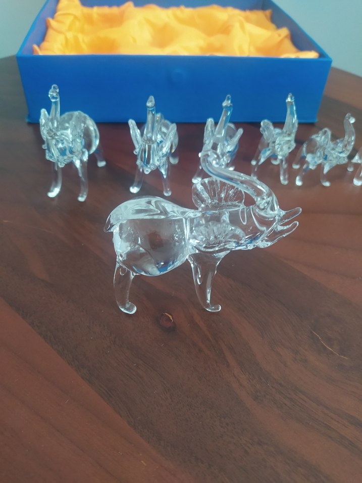 Cam fil şans biblo seti - Görsel 2