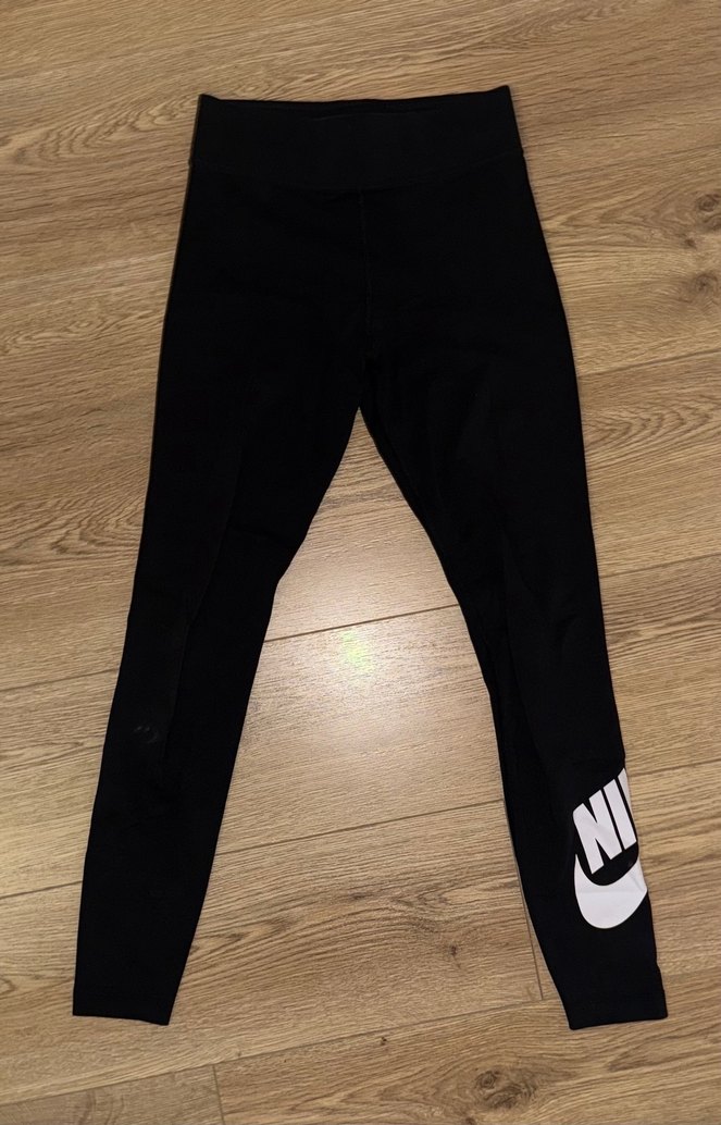 Siyah Nike Spor Kadın Tayt - Görsel 2