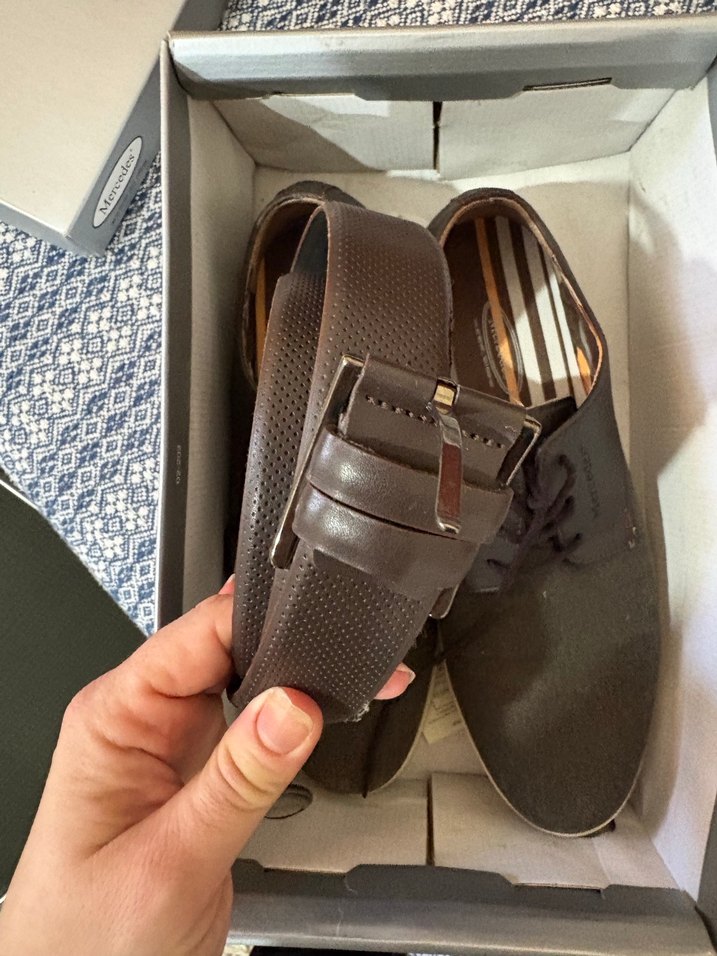 Kahverengi Bağcıklı Erkek Klasik Ayakkabı - Görsel 4