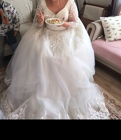 Büyük beden gelinlik - Görsel 2