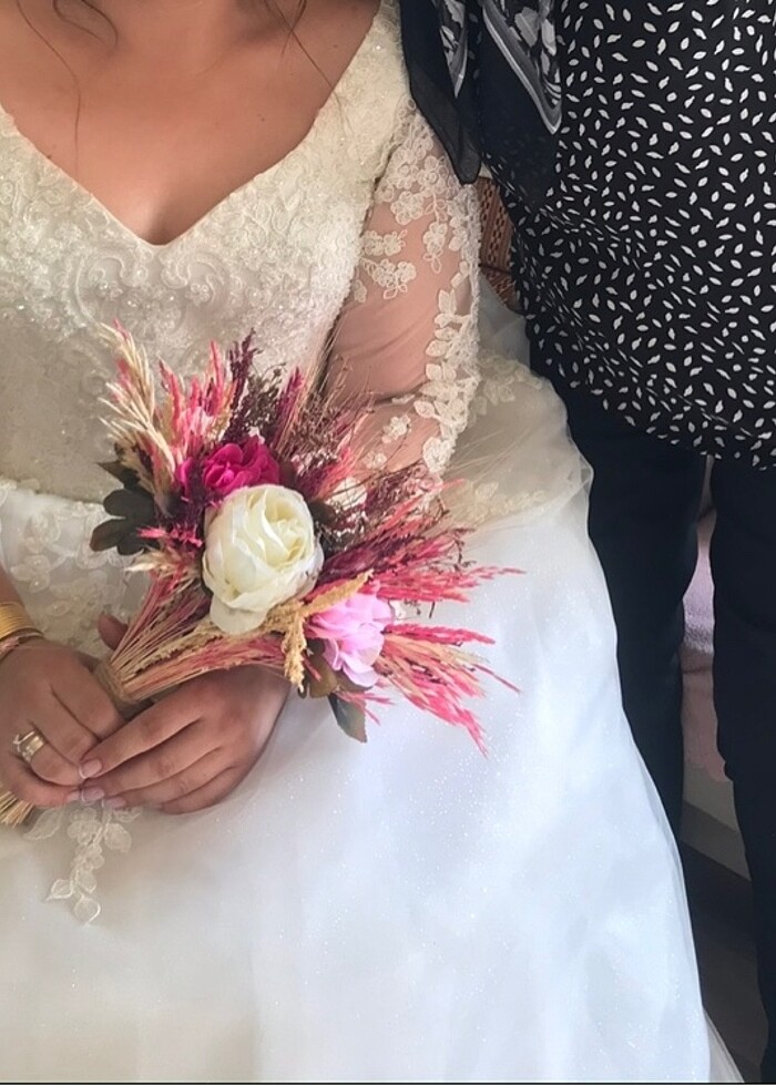 Büyük beden gelinlik - Görsel 3