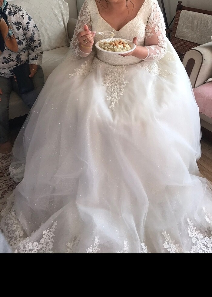 Büyük beden gelinlik - Görsel 2