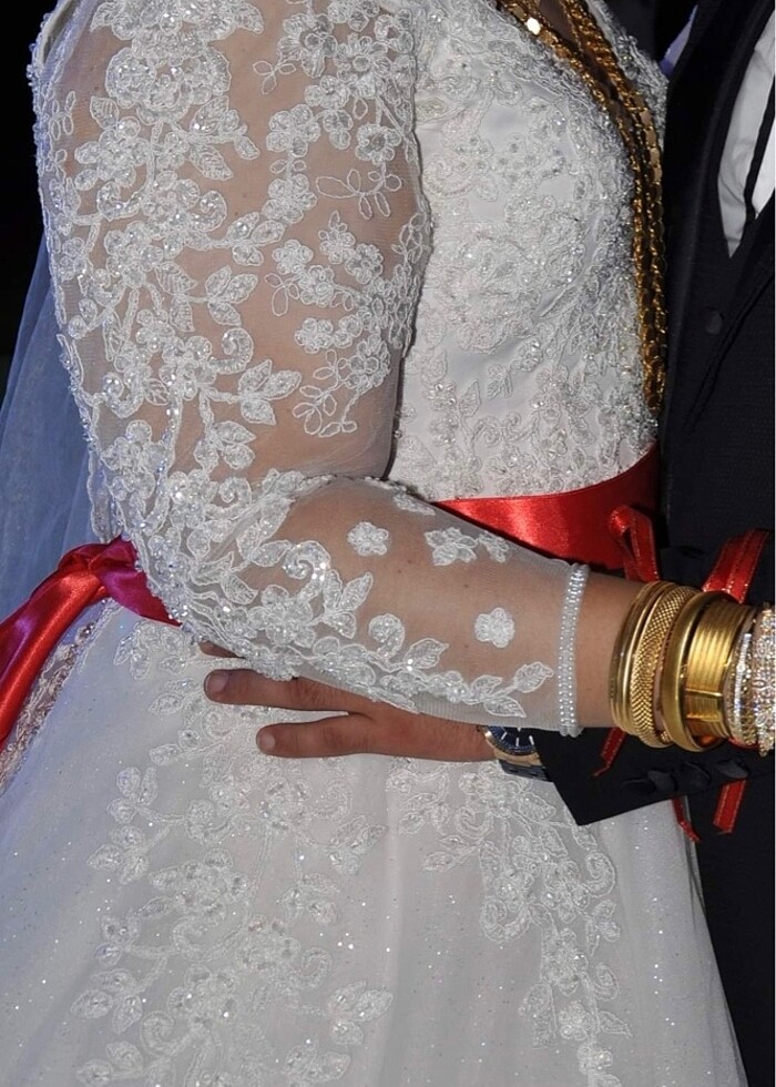 Büyük beden gelinlik - Görsel 4