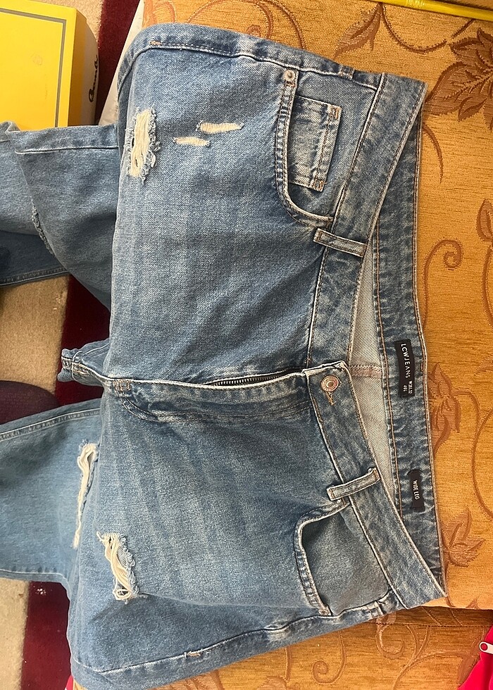 Büyük beden bol paça pantolon - Görsel 3