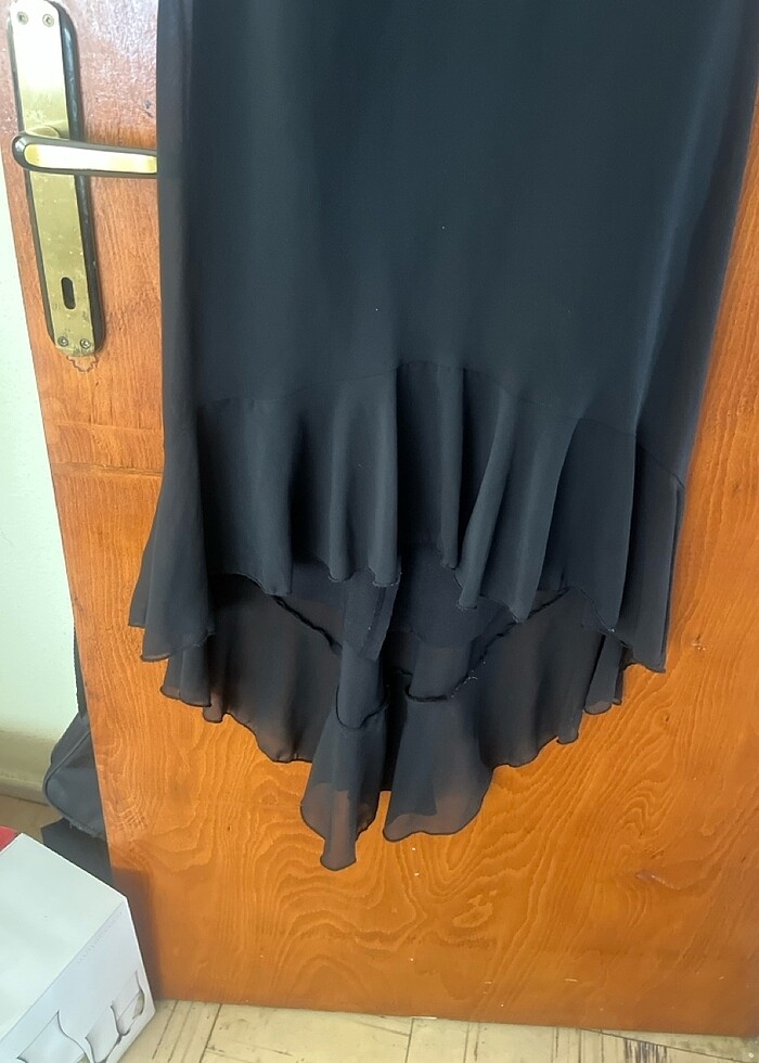 Siyah elbise - Görsel 4