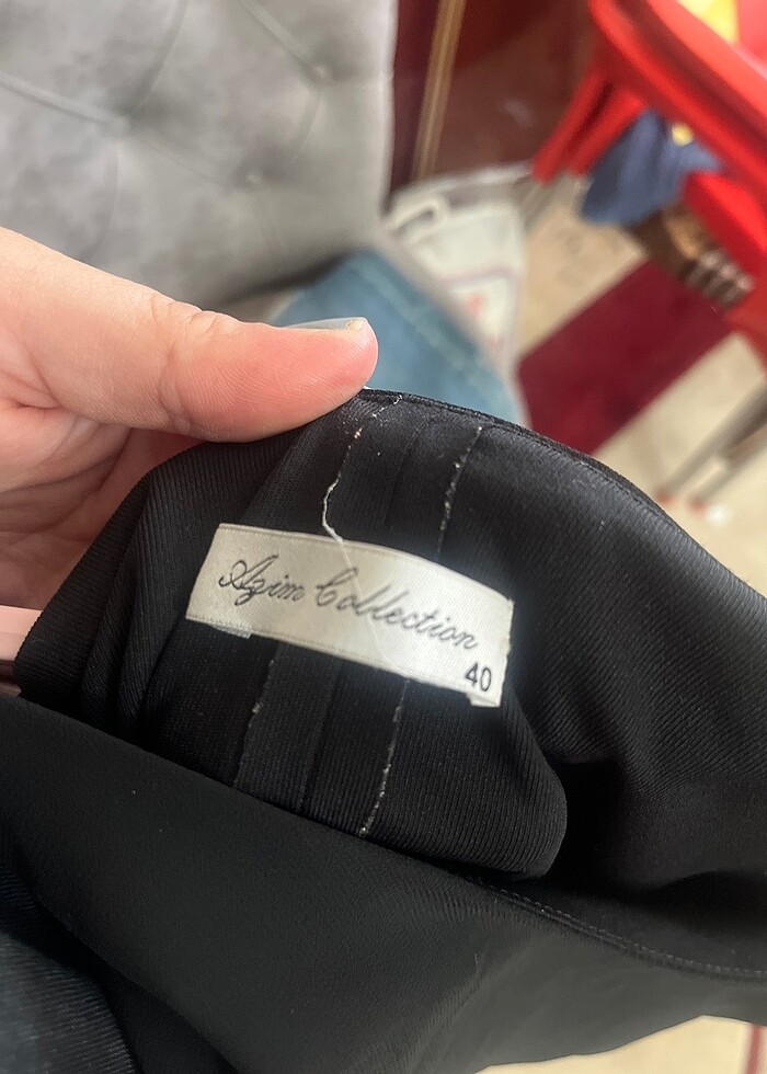 Siyah elbise - Görsel 5