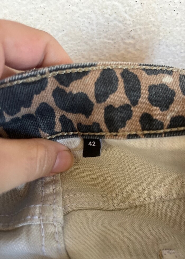 Leopar pantolon - Görsel 3