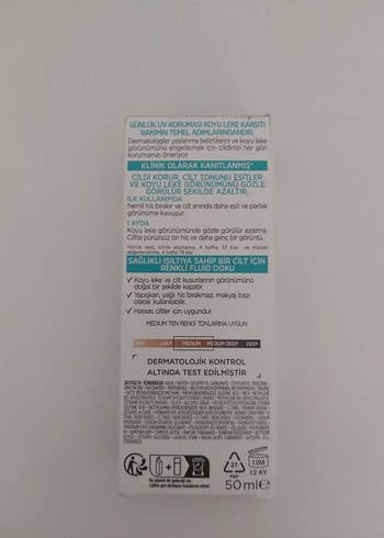 L'Oréal SPF50+ Işıltı Pigmentli Yüz Koruyucu - Görsel 4