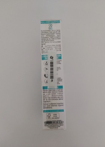 L'Oréal SPF50+ Işıltı Pigmentli Yüz Koruyucu - Görsel 3