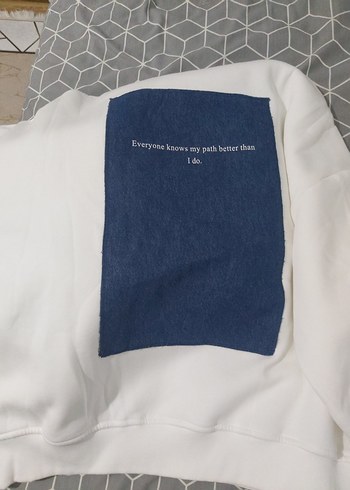 Beyaz Kapüşonlu esofman takım - Görsel 2