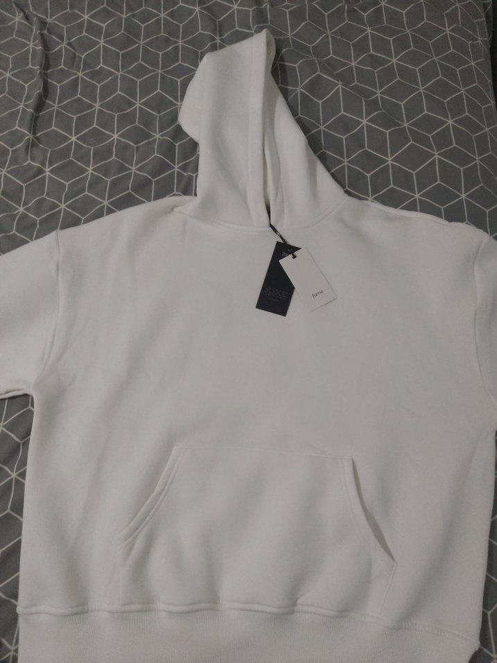 Beyaz Kapüşonlu esofman takım - Görsel 5