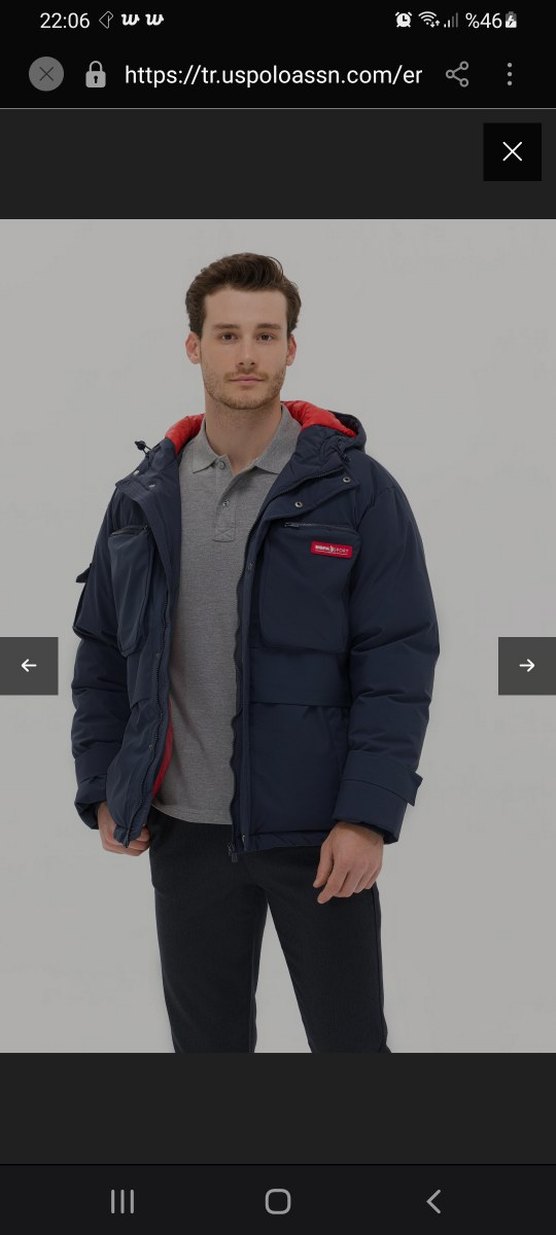 U.S polo erkek mont - Görsel 2