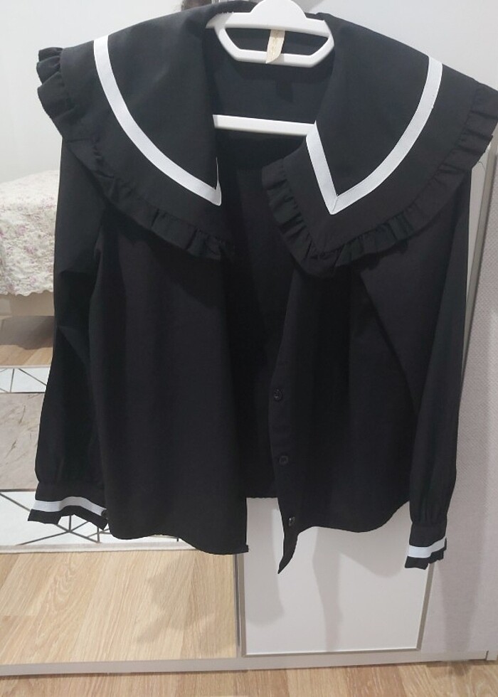 Bebe yaka vintage gömlek  - Görsel 4