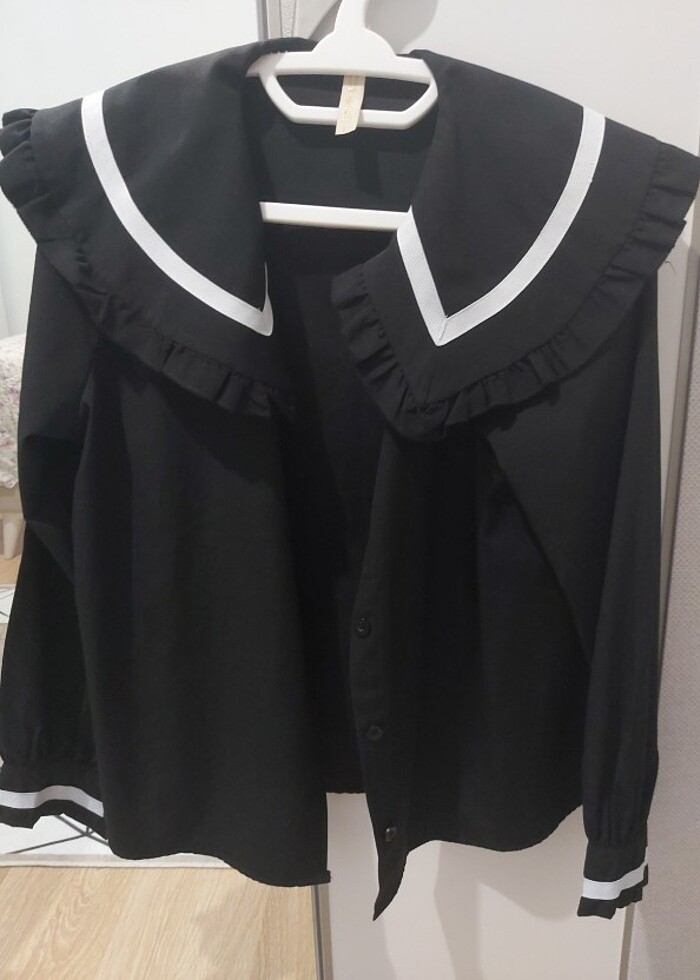 Bebe yaka vintage gömlek  - Görsel 5