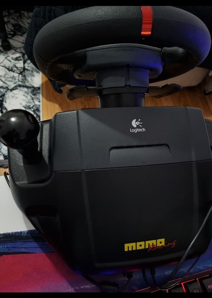 Logitech momo direksiyon seti - Görsel 2